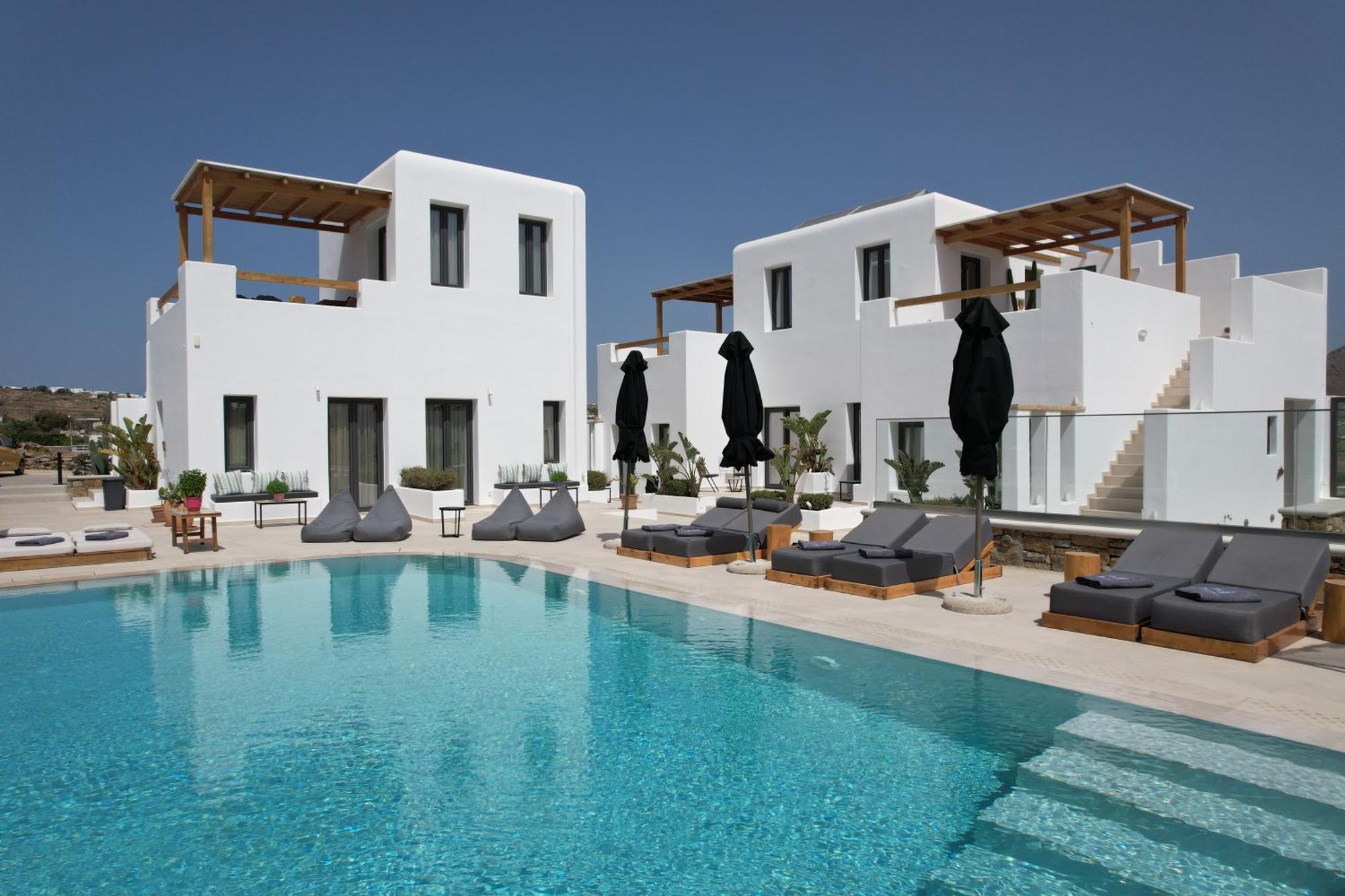 Hotel Le Palme Mykonos Klouvas Exterior foto